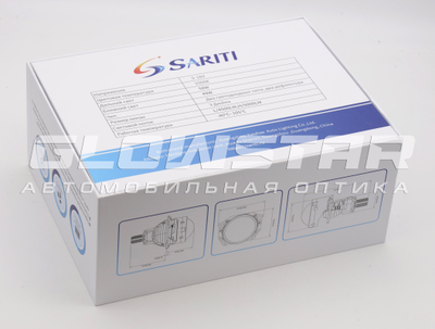 Билед модули Sariti S7 3.0 дюйма, 2 чипа, 5500К, 12V, 49W/58W, крепление 3R и съемное гаечное