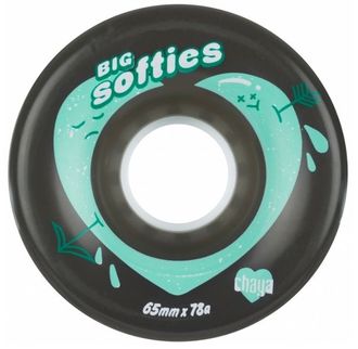 Колеса для квадов Chaya Big Softie Black 8 шт (доставка почтой)