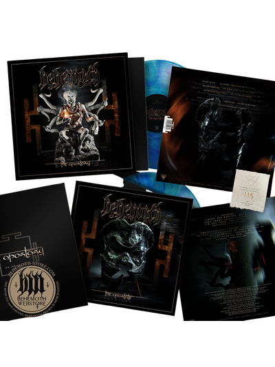 BEHEMOTH - APOSTASY - DELUXE  BOX SET  COBALT AETER 333 копии с автографами