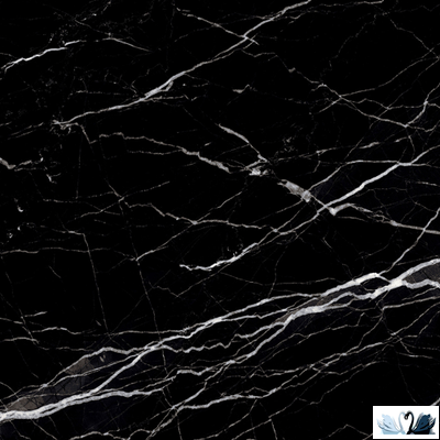 Керамогранит Ocean Ceramic Flash black 60 x 60 см черный полированная