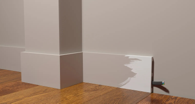 Напольный плинтус Decor-Dizayn DD710, для покраски, влагостойкий, ударопрочный, 2 метра