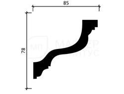 Карниз потолочный Decor-Dizayn DD30