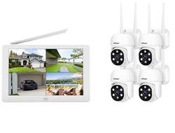 комплект ip камер  wifi с экраном 009