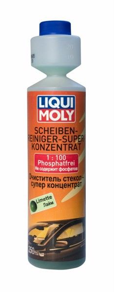 Суперконцентрат на 25 литров жидкости омывателя Liqui Moly 1к100 (лайм) 250 мл