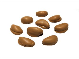 Сливочно-карамельный шоколад. Бразильский орех 100 грамм