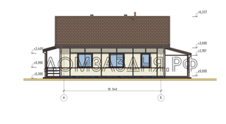 Коттедж 10.3Х8.5