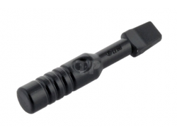 Minifigure, Utensil Tool Screwdriver - Wide Head - 3-Rib Handle, Black (11402a / 6030875)