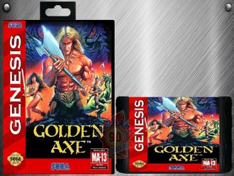 Golden axe, Игра для Сега (Sega Game) GEN