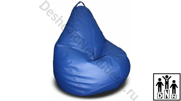 Кресло Груша синяя