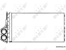 Радиатор отопителя салона Peugeot 206 all NRF аналог 6448G3