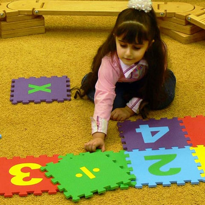 Коврик-пазл Математика 125х75х0,9 см​ купить в Воронеже.