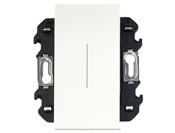 Выключатель Bticino Living Now одноклавишный, белый