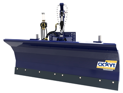 Отвал фронтальный снегоуборочный гидроповоротный СКАУТ TX-220