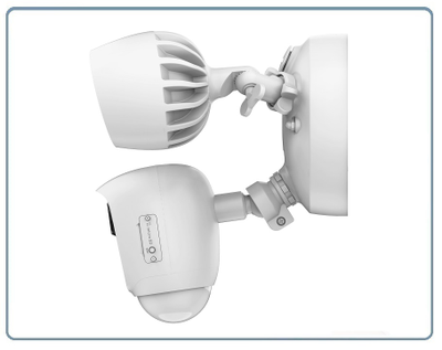 EZVIZ CS-LC1C-A0-1F2WPFRL (2.8mm) уличная WiFi видеокамера с сиреной 100 дб., встроенный микрофон и динамик + светильники, с DVR. Full HD 2 Mp