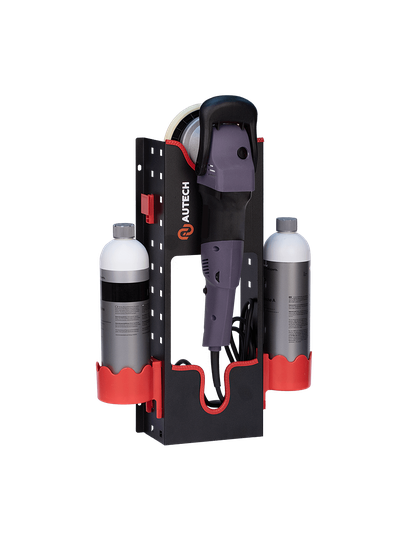 Металлический держатель для полировальных машинок с держателем полировальной пасты, чёрный Au-2104