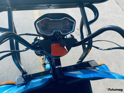 Электроскутер Трицикл пассажирский GreenCamel Пони Рикша