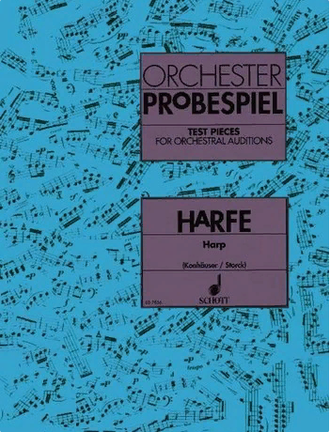 Orchester Probespiel Harp