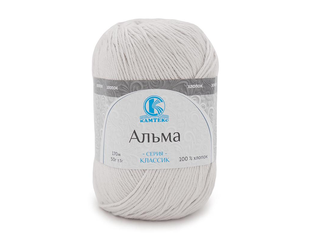 Пряжа Камтекс "Альма" 50 гр,. 170м. (100% хлопок)