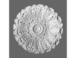 Розетка потолочная (подлюстра) из полиуретана с орнаментом Orac Decor-Orac Luxxus R27 диаметр 75 см