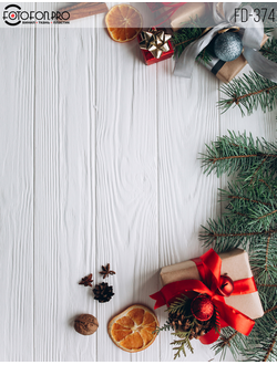 Фотофон виниловый «Еловые веточки»