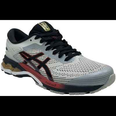 Asics Gel Kayano 26 Grey Bordo Black
