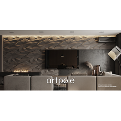 Гипсовая панель STELLS platinum артикул D-0007-pl