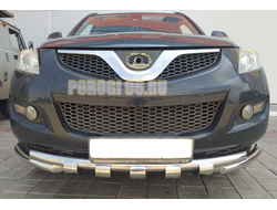 Защита переднего бампера G d60 для Haval H5 2020-2024