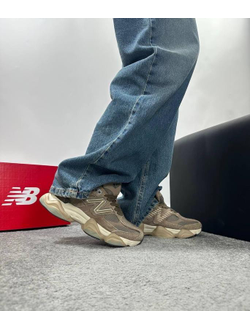 New Balance 9060 Mushroom С Мехом