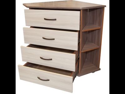 Комод угловой большой (Бр)