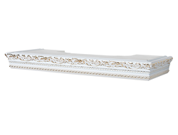 Карниз потолочный Стандарт трехрядный №1-5 бел.золото в инд. уп. 360см [59852]