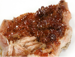 Ванадинит, кристаллы на породе, Марокко (65*39*18 мм, 66 г) №35878