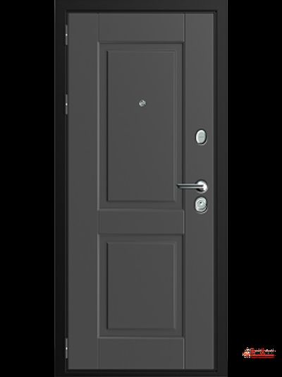 С-123\21 Черный букле\ DOPPIO CLASSICA Grey soft\ White soft