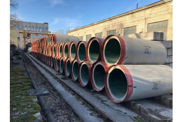 Lined concrete pipes 