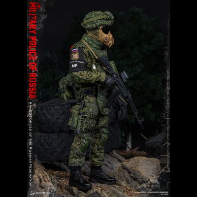 Боец военной полиции ВС РФ в Сирии - Коллекционная ФИГУРКА 1/6 Armed Forces of the Russian Federation - RUSSIAN MILITARY POLICE (78086) - DAMTOYS