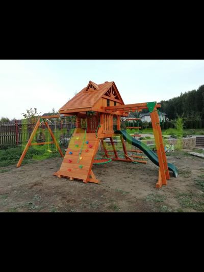 Детская площадка IgraGrad Крепость Фани с рукоходом (Домик)