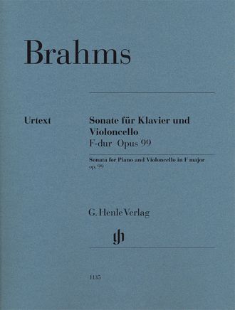 Brahms Violoncello Sonata F major op. 99