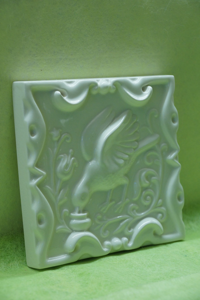 Пьющая птица однотонная  (керамическая плитка)