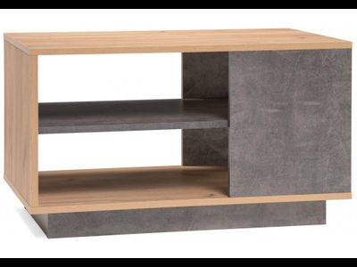 Арчи Стол журнальный 12.01 Дуб Золотой CRAFT,Камень Темный U3705