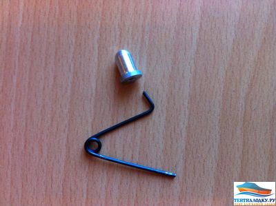 Пружинный фиксатор( ремонт весла, разборный тент)