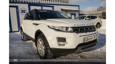 Перетяжка салона Range Rover Evoque