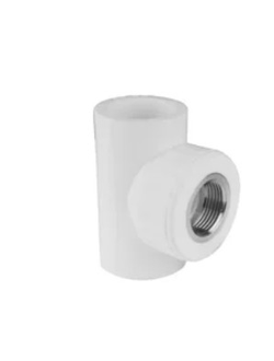 Тройник PPRC с внутренней резьбой 20x1/2  MeerPlast