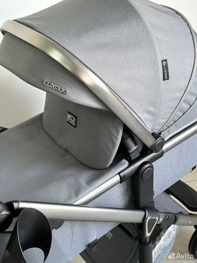 Детская коляска 3 в 1 Luxmom F2A Серый
