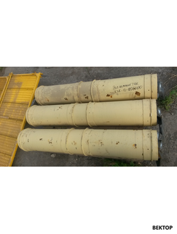 Вал КЗК-12-1806000А нижний наклонной камеры