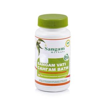 АШВАГАНДА (САНГАМ ВАТИ) антистресс 750 мг Sangam herbals, 60 таб.