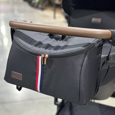 Детская коляска 3 в 1 Luxmom 808 Черный Экокожа