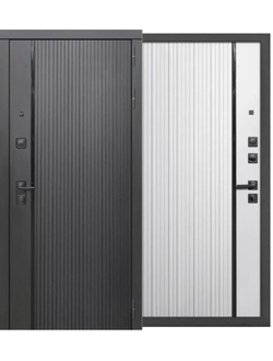 Алегро черный муар с блестками Черный Кварц/Белый Софт