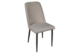 Стул ШАРЛИ Черный муар/Микровелюр BRENDY Creame