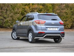 Защита заднего бампера "Волна" d51 мм для Hyundai CRETA