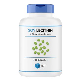 Soy Lecithin, 1200мг, 90 кап.(SNT)