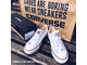 Кеды Converse All Star White низкие белые фото